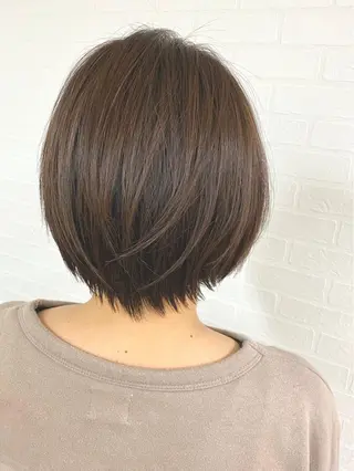 ショート カラー 🎁無料カットカラー 📷撮影モデル募集✨のヘアスタイル