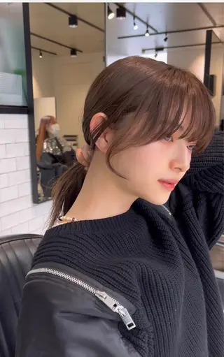 ミディアム 🌫️大人韓国ヘア 🌫️naoyaのヘアスタイル