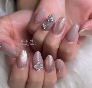 ショート ネイル BELLUNA Mizuki❤︎のネイルデザイン