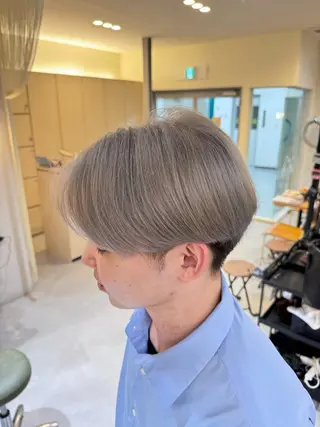 カラー メンズ 城下 颯世のヘアスタイル