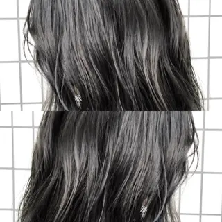ロング カラー ヘアアレンジ 美容室sand 横浜のヘアスタイル