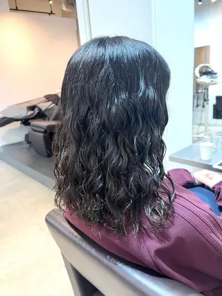 ミディアム パーマ 【arc】 mikiho/パーマのヘアスタイル