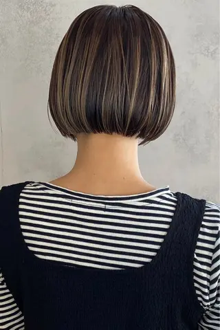 ショート 阪口 真由子のヘアスタイル