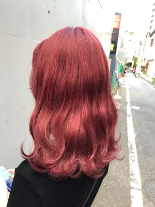 セミロング カラー 🧡艶髪ちゅるん髪 🫧🧡YUKI❄️のヘアスタイル