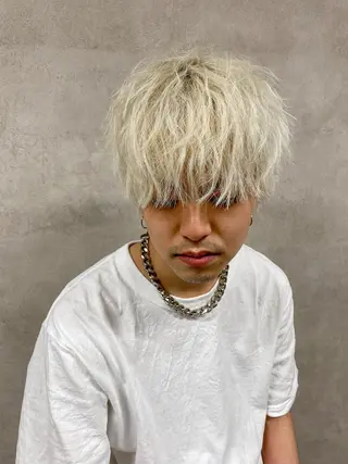 カラー パーマ ヘアアレンジ メンズ 【メンズ専門美容師】 NUMBER.12のヘアスタイル