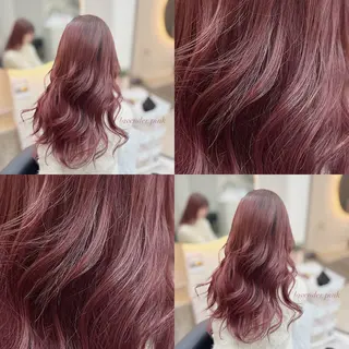 セミロング カラー パーマ 広島/美髪矯正/ 髪質改善/tamのヘアスタイル
