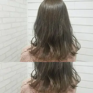 セミロング 今中 小百合のヘアスタイル