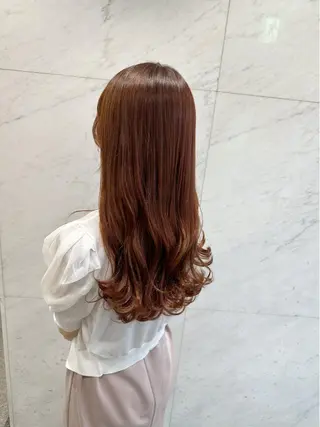 ロング カラー パーマ 古田 昂也のヘアスタイル