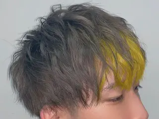 カラー メンズ 無料カットモデル募集 BLINK京橋店のヘアスタイル