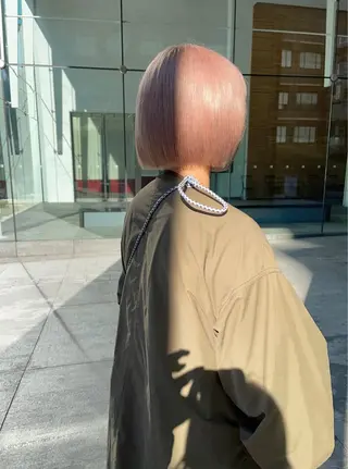 ショート 福山 晴香のヘアスタイル