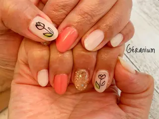 ネイル GéRanium Harukaのネイルデザイン