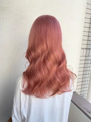 ロング カラー エフェクトブリーチ 🌟前澤啓太朗のヘアスタイル