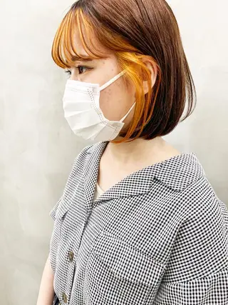 カラー ヘッドスパ (女性限定)🍋モエのヘアスタイル