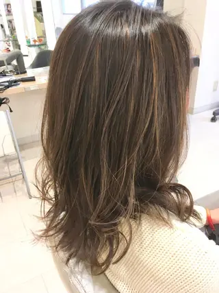 ミディアム 森島 雅之のヘアスタイル