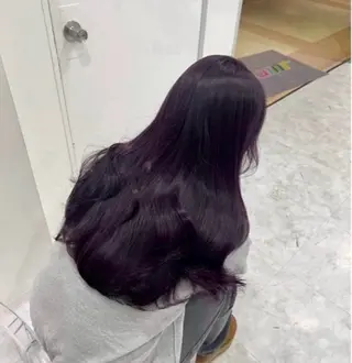 ロング miku/ラベンダー 透明感カラー🪻❤︎のヘアスタイル