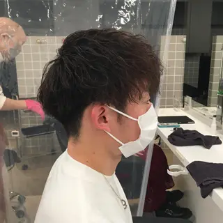 ショート パーマ ヘアアレンジ メンズ 🔥メンズ特化🔥 木村 祐太のヘアスタイル