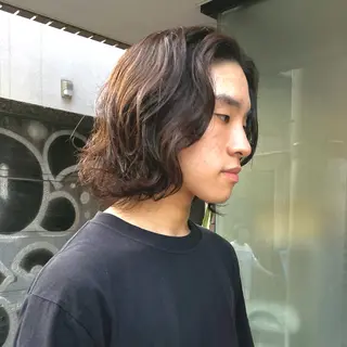 ミディアム メンズ 🔥メンズショート 職人🔥大澤龍也のヘアスタイル