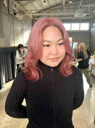 カラー 🤍垢抜け♡透明感 カラーmoeka🤍のヘアスタイル