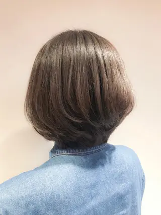 ミディアム 池田 寿子のヘアスタイル