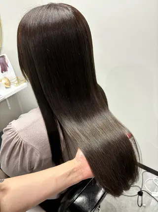 ロング カラー 髪質改善&Spa fee by carrefour 大橋店[フィー・バイ・カルフール大橋]所属・stylist Yukieのヘアスタイル