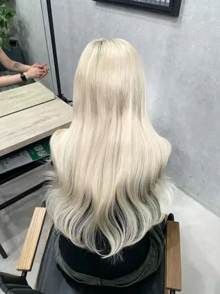 ロング 🎀ブリーチ/ エクステ/渋谷🎀のヘアスタイル