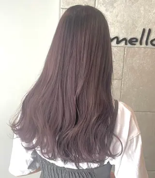 ロング カラー 🌈コテ巻き風パーマ LOHASせいな🌈のヘアスタイル