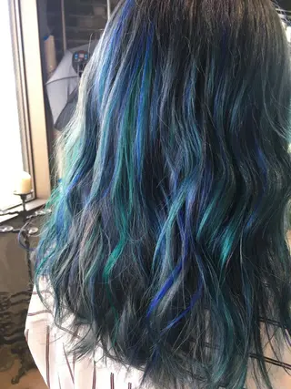 セミロング カラー 代表 中島貴志のヘアスタイル