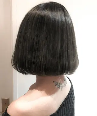 ショート カラー ショート✨ボブ✨代表 新田見美仁のヘアスタイル