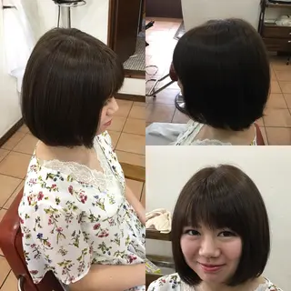 ショート カラー 芳田 優志のヘアスタイル