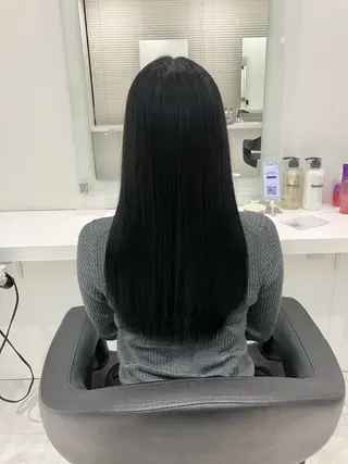 ロング カラー 大人っぽ韓国ヘア 寒色💙yuma💙のヘアスタイル