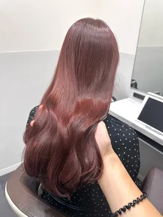 ロング カラー 矢野 晃平のヘアスタイル
