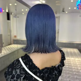 ミディアム カラー 💍ダメージ最小限 ブリーチ/ちさと💍のヘアスタイル