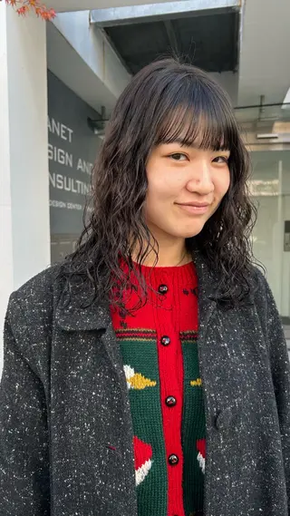 パーマ じゅわっと暖色カラー 🍊Moemiのヘアスタイル