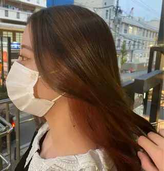 ロング カラー ハイトーン職人 ♡中島凱人のヘアスタイル