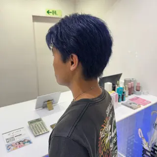 ショート カラー メンズ 高発色/デザイン ☀️toku☀️のヘアスタイル