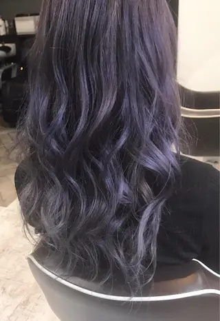 セミロング カラー ヘアアレンジ GiseL天神カラー 髪質改善/ブリーチのヘアスタイル