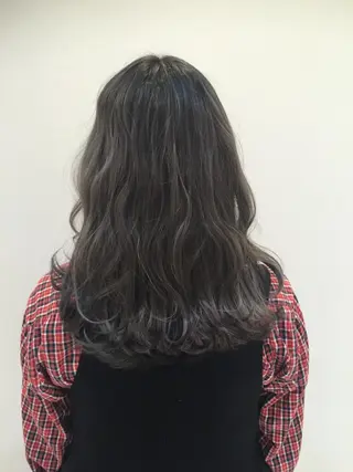 セミロング カラー ハイトーン×髪質改善 KENTAのヘアスタイル