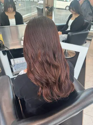 パーマ 南 妃那のヘアスタイル