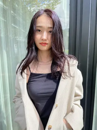 ロング hanae 福岡/ 西新美容室のヘアスタイル