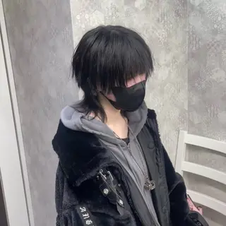 カラー メンズ メンズカット/ ハイトーン/琉輝のヘアスタイル