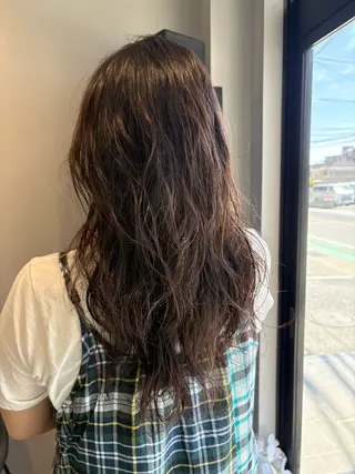 ロング 赤池 日菜子のヘアスタイル