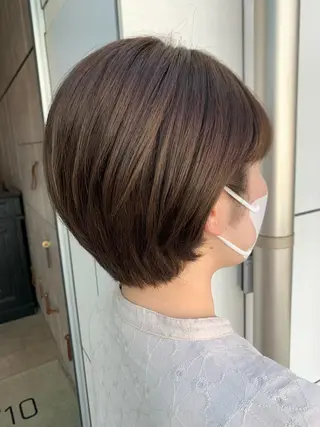 ショート カラー 💘大人可愛く💘 Natsuki❥❥❥のヘアスタイル