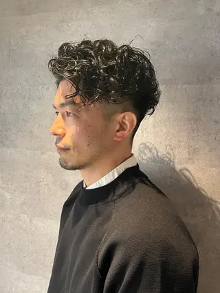 パーマ メンズ CoReha  新田 将大のヘアスタイル
