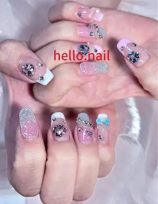 ネイル Horie 雪のネイルデザイン