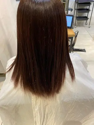 セミロング カラー 美髪職人✨　田邉 颯梧✨のヘアスタイル