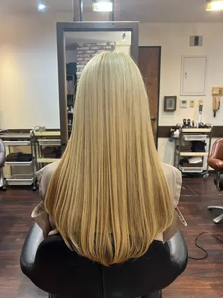 ロング カラー パーマ 伊東 颯のヘアスタイル