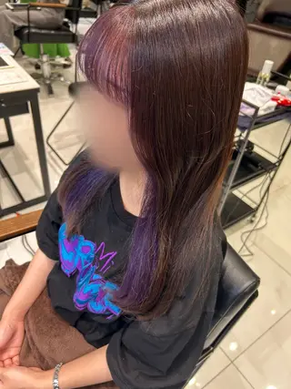 ロング カラー トレンド甘めガーリー Mizuki☁️🫧のヘアスタイル