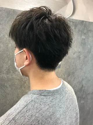 メンズ Noyヨシモト ヒロトのヘアスタイル