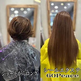 ロング 韓国カラー/エクステ carryのヘアスタイル