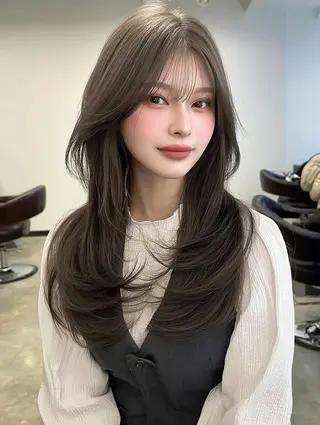 ロング 藤村 雄大のヘアスタイル